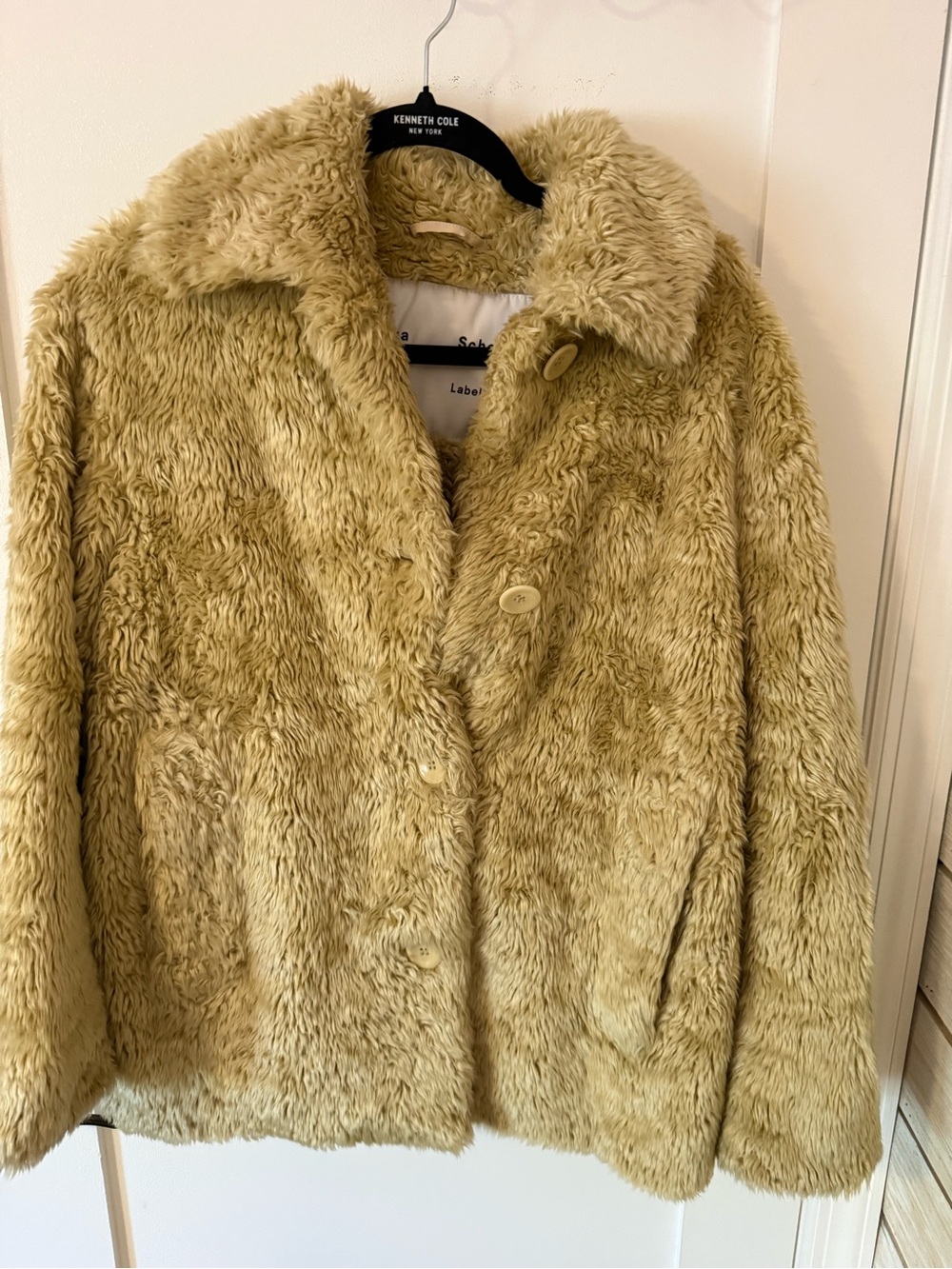 Proenza Schouler Cream Teddy Jacket - Picture 2 of 6